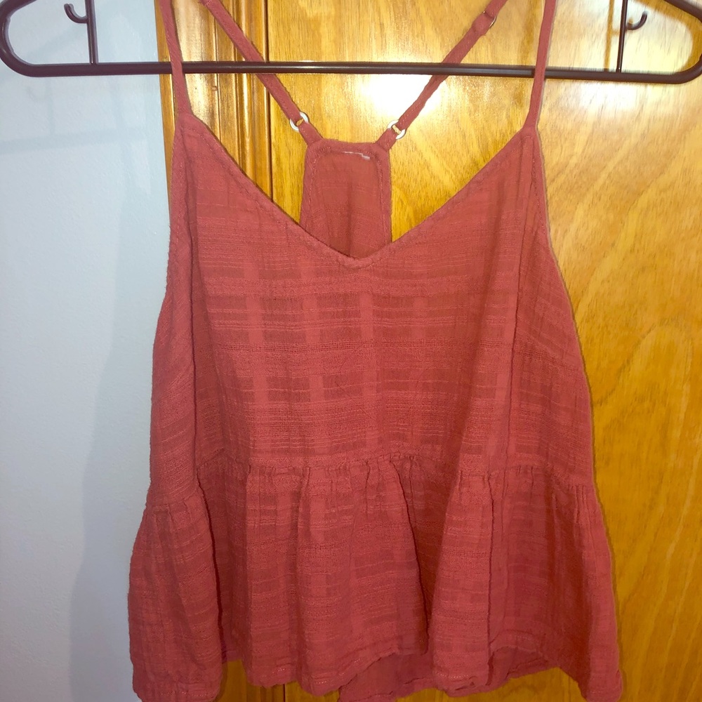 Burnt Orange Crop Top